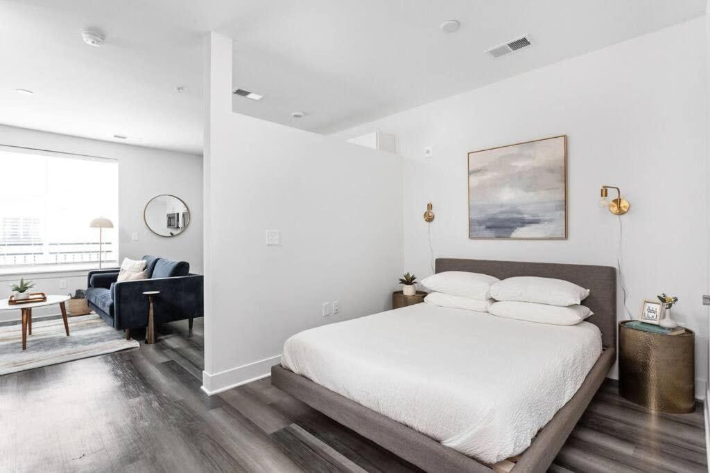 Mid-Century Modern Studio Cozysuites Downtown インディアナポリス エクステリア 写真